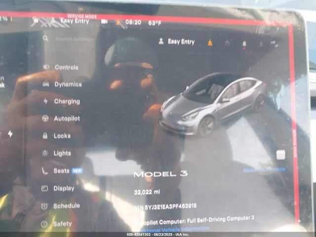 2023 TESLA MODEL 3 5YJ3E1EA3PF463915 Photo 6