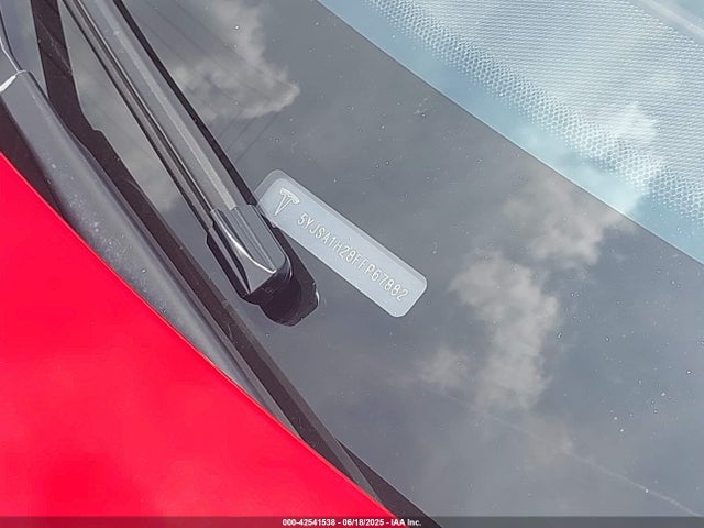 2015 TESLA MODEL S 5YJSA1H28FFP67882 Photo 8