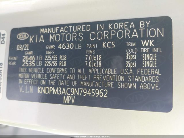 2022 KIA SPORTAGE KNDPM3AC9N7945962 Photo 8