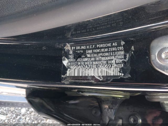 2011 PORSCHE PANAMERA WP0AB2A71BL060697 Photo 8