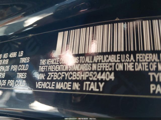 2017 FIAT 500X ZFBCFYCB5HP524404 Photo 8