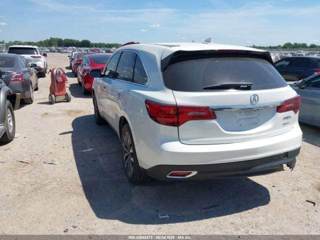 2016 ACURA MDX 5FRYD4H40GB026775 Photo 2