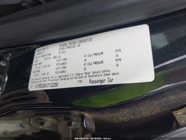 2016 CHEVROLET CRUZE LIMITED 1G1PE5SBXG7132298 Photo 8
