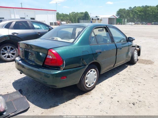 2001 MITSUBISHI MIRAGE JA3AY26CX1U041643 Photo 3