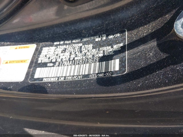 Scion 2000cc na 2015 JF1ZNAA11F8713673 Image 9
