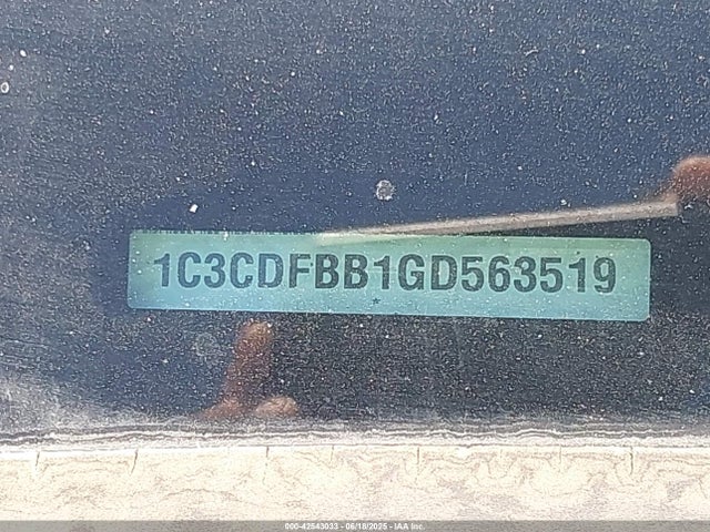 Dodge 2016 2016 1C3CDFBB1GD563519 Image 9