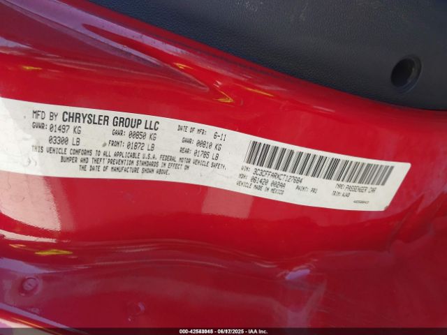 2012 FIAT 500 3C3CFFARXCT127684 Photo 8