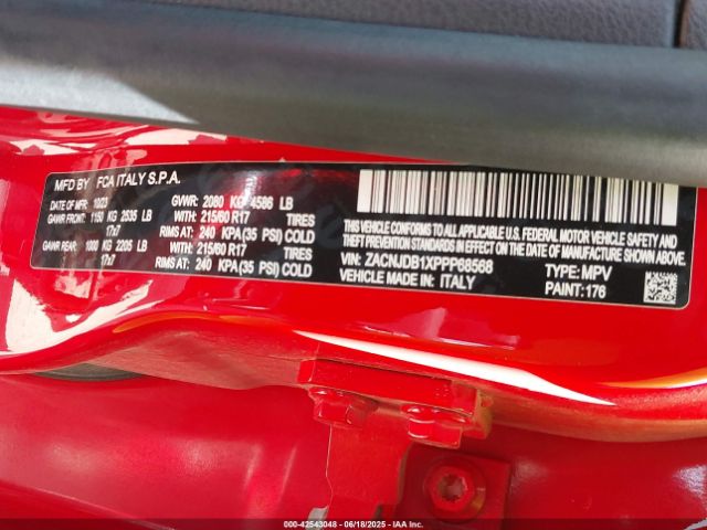 2023 JEEP RENEGADE ZACNJDB1XPPP68568 Photo 8