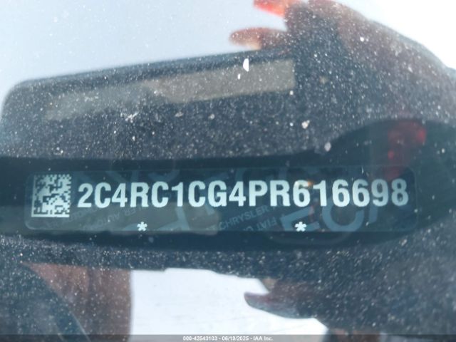 2C4RC1CG4PR616698 Chrysler 2023