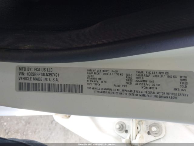 2020 RAM 1500 1C6SRFFT8LN397491 Photo 8