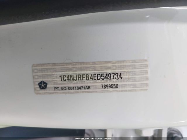 1C4NJRFB4ED549734 Jeep 2014