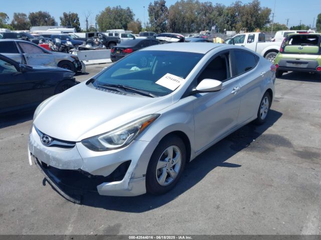 KMHDH4AE5FU454673 Hyundai ELANTRA SE