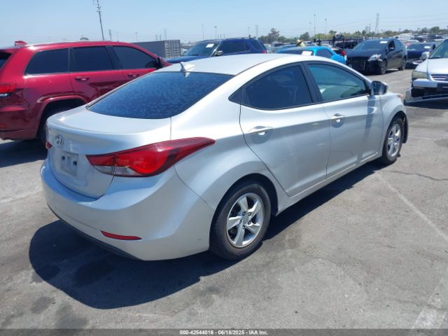 KMHDH4AE5FU454673 Hyundai ELANTRA SE