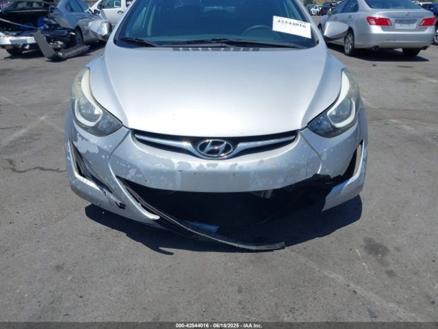 KMHDH4AE5FU454673 Hyundai ELANTRA SE