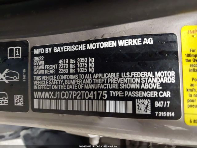 2023 MINI CLUBMAN WMWXJ1C07P2T04175 Photo 8