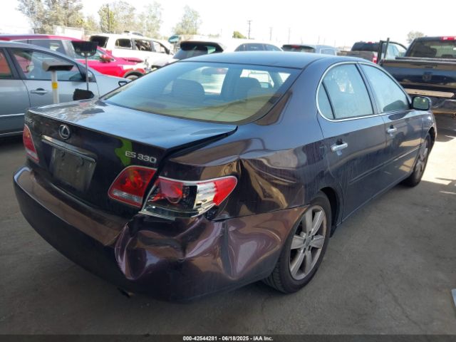 2005 LEXUS ES 330 JTHBA30G055104131 Photo 3