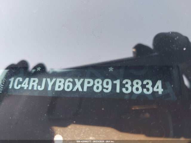 1C4RJYB6XP8913834 Jeep Grand Cherokee