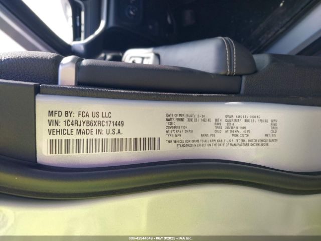 2024 JEEP GRAND CHEROKEE 4XE 1C4RJYB6XRC171449 Photo 8