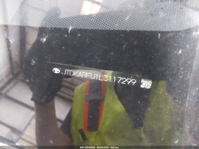 JTDKARFU1L3117299 Toyota 2zr-fxe,1nm+1mm