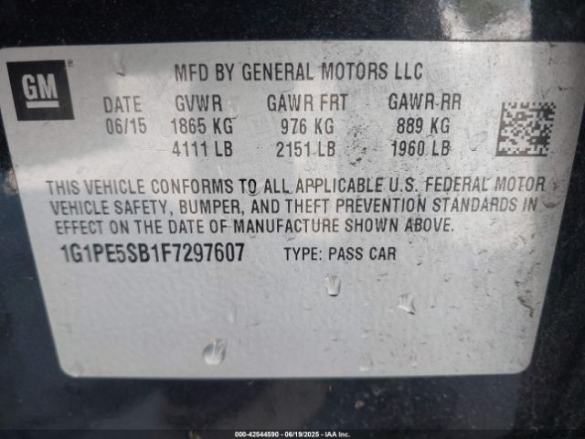 1G1PE5SB1F7297607 Chevrolet LUV