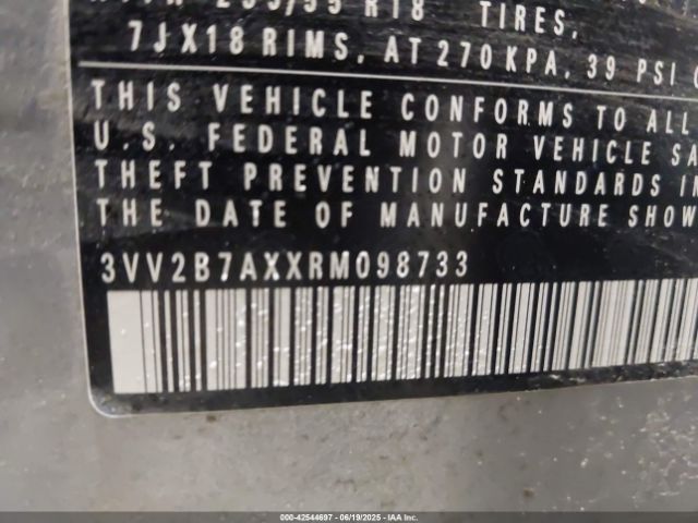 2024 VOLKSWAGEN TIGUAN 3VV2B7AXXRM098733 Photo 8