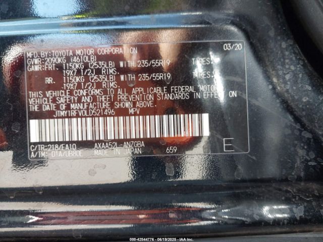 2020 TOYOTA RAV4 JTMY1RFV0LD521496 Photo 8