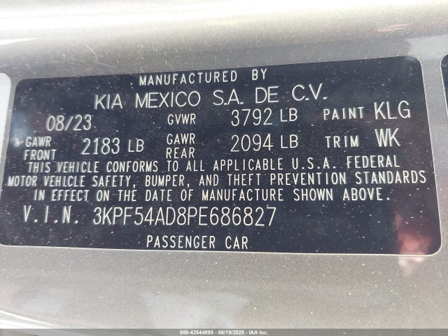 KIA Forte 2023 3KPF54AD8PE686827 Image 23
