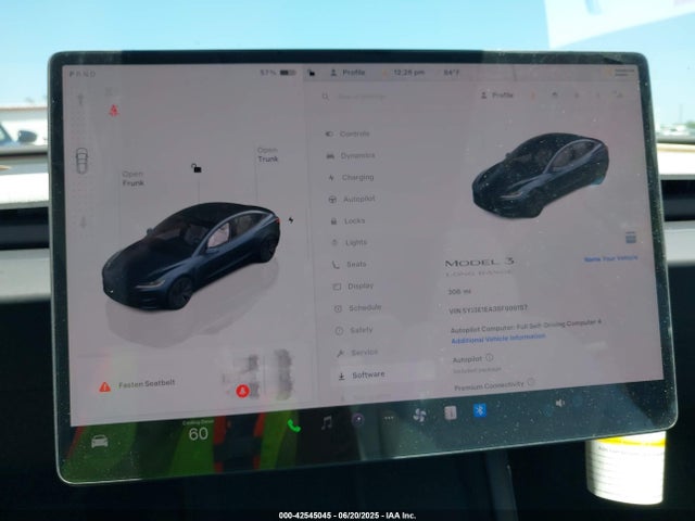 2025 TESLA MODEL 3 5YJ3E1EA3SF999157 Photo 6