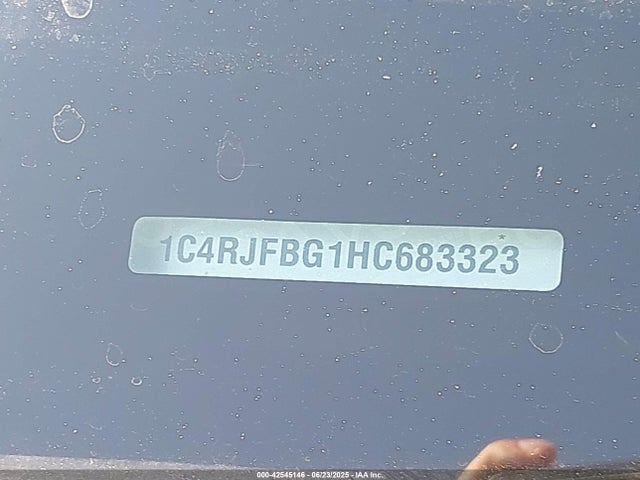 1C4RJFBG1HC683323 Jeep 2017