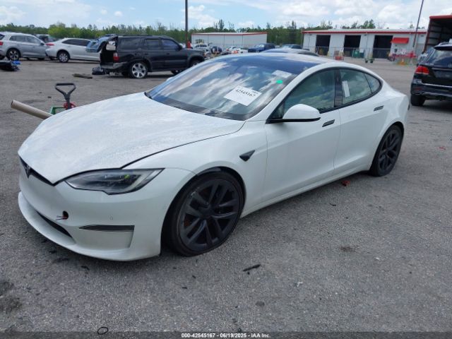 2022 TESLA MODEL S 5YJSA1E61NF460155 Photo 1