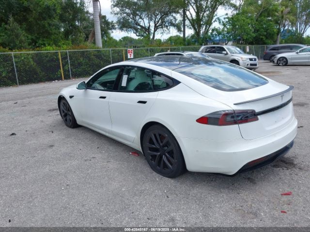 2022 TESLA MODEL S 5YJSA1E61NF460155 Photo 2