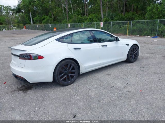 2022 TESLA MODEL S 5YJSA1E61NF460155 Photo 3