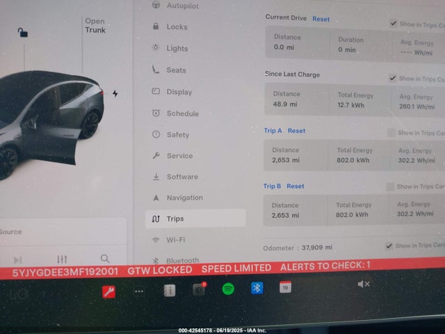 2021 TESLA MODEL Y 5YJYGDEE3MF192001 Photo 6