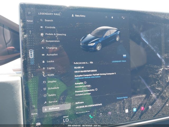 5YJSA1E57MF428333 Tesla 2021