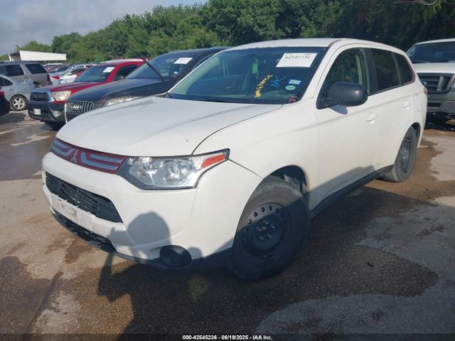 2014 MITSUBISHI OUTLANDER JA4AD2A3XEZ017267 Photo 1