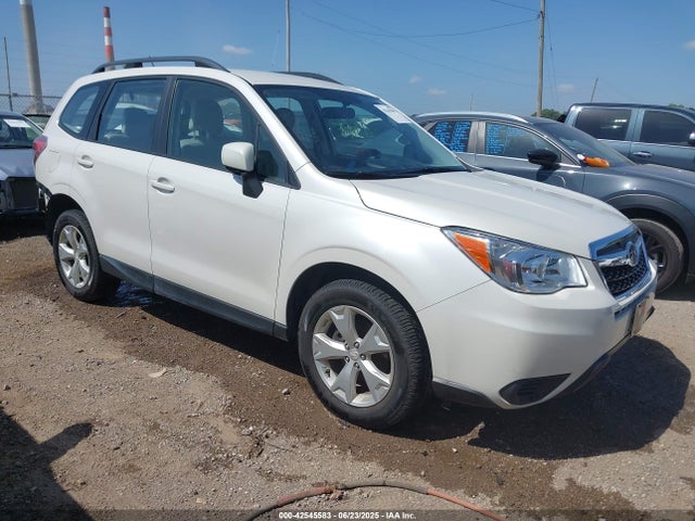2015 Subaru Forester 2.5i მანქანა იყიდება აუქციონზე, vin: JF2SJABC3FH456315, აუქციონის ნომერი: 42545583