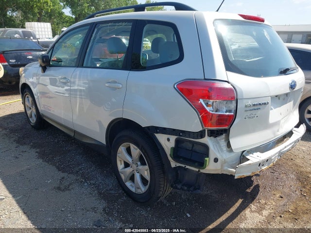 2015 Subaru Forester 2.5i მანქანა იყიდება აუქციონზე, vin: JF2SJABC3FH456315, აუქციონის ნომერი: 42545583