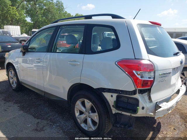 2015 Subaru Forester 2.5i მანქანა იყიდება აუქციონზე, vin: JF2SJABC3FH456315, აუქციონის ნომერი: 42545583