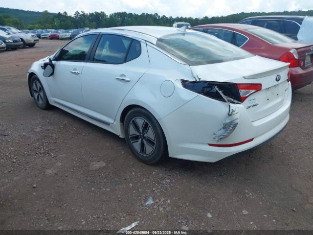 2013 KIA OPTIMA HYBRID KNAGM4AD8D5052798 Photo 2