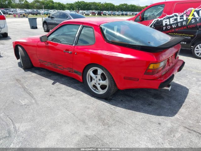 1986 PORSCHE 944 WP0AA0944GN458953 Photo 2