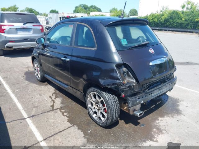 2012 FIAT 500 3C3CFFBR5CT115523 Photo 2