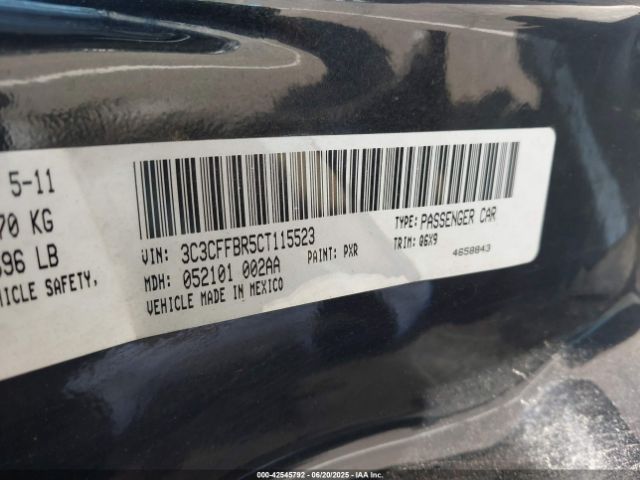 2012 FIAT 500 3C3CFFBR5CT115523 Photo 8