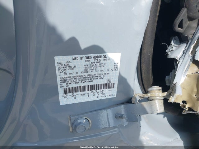 Ford 2024 2024 3FMTK3R41RMA42486 Image 9