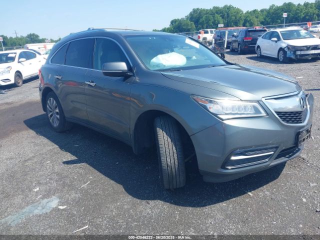 2015 ACURA MDX 5FRYD4H49FB019628 Photo 0