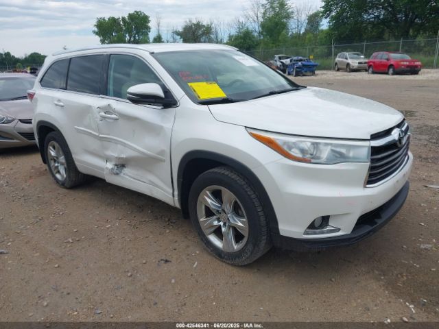 2015 TOYOTA HIGHLANDER 5TDDKRFH2FS073390