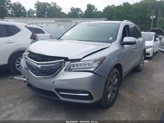 2014 ACURA MDX 5FRYD4H80EB042037 Photo 1
