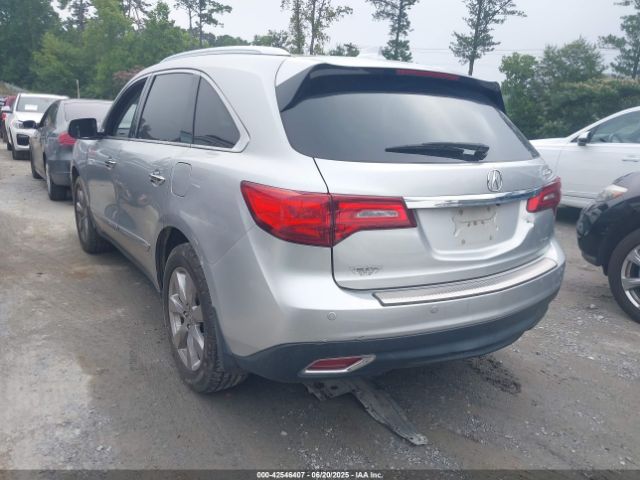 2014 ACURA MDX 5FRYD4H80EB042037 Photo 2