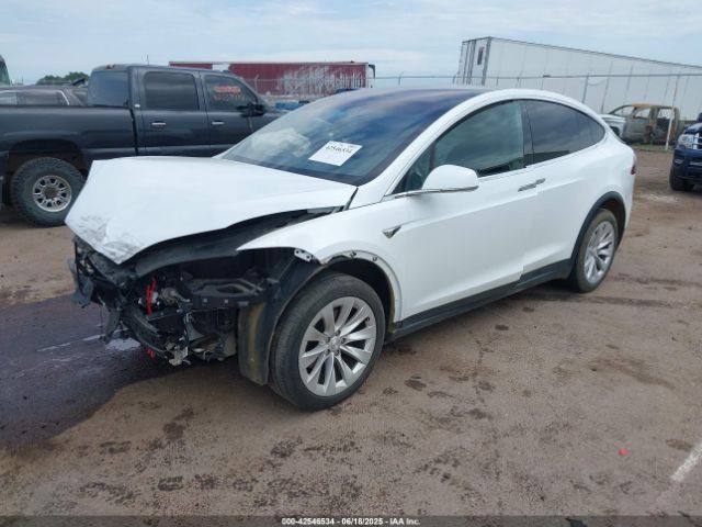 2021 TESLA MODEL X 5YJXCDE2XMF323695 Photo 1