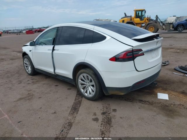 2021 TESLA MODEL X 5YJXCDE2XMF323695 Photo 2