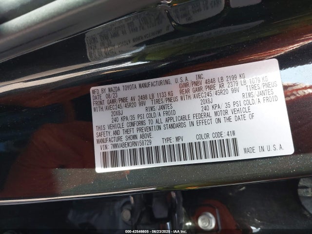 Mazda py 2024 7MMVABEM3RN158729 Image 9